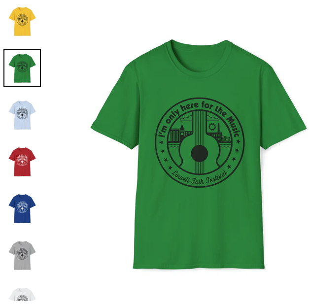 Lowell Folk Festival T-Shirt